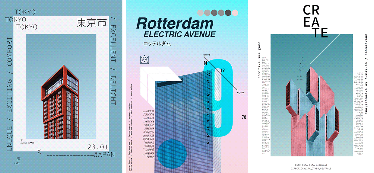 Graphic Design → Typography / Urban Image 0