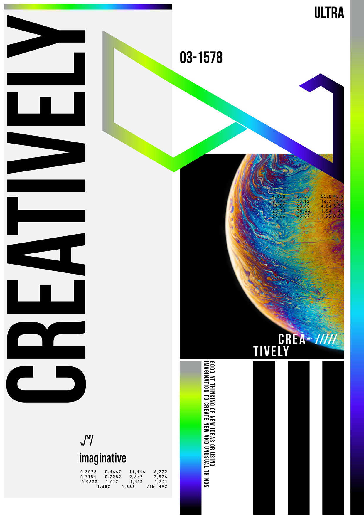 Free 3 AI Posters — Experimental Glitch & Typography Image 4