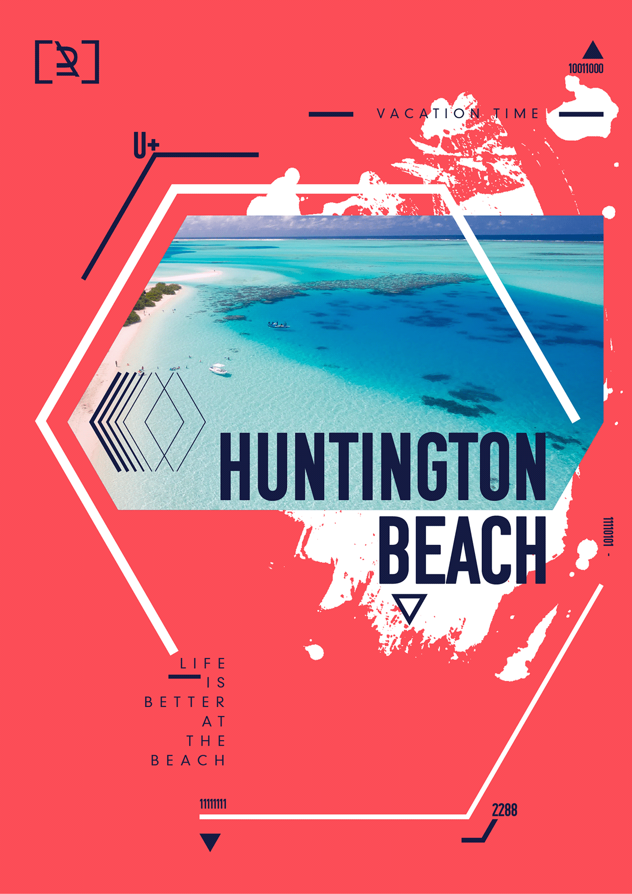Free 3 AI Posters — Beach Vibes (A3, AI Format) Image 2