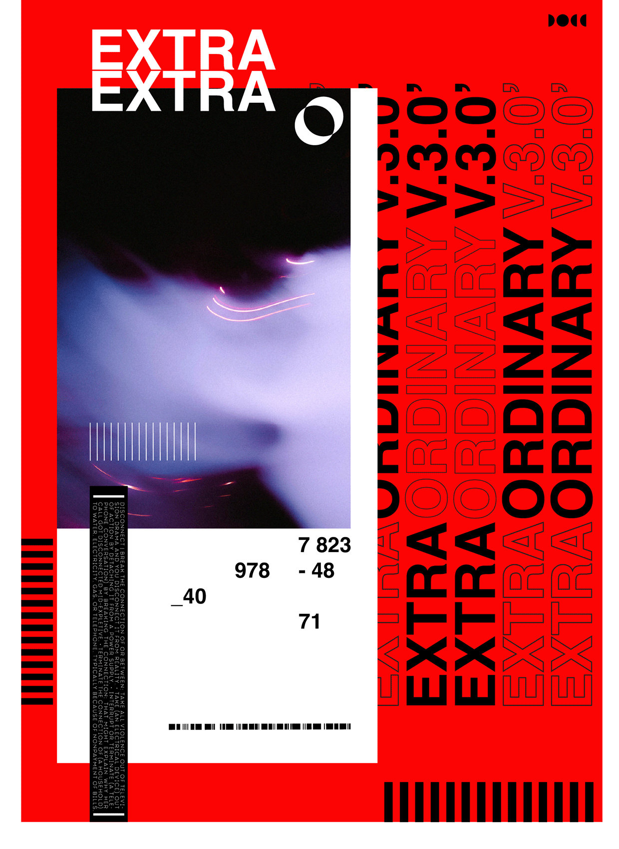 Instincts & Ordinary V.3 – Experimental Poster Triptych Image 2
