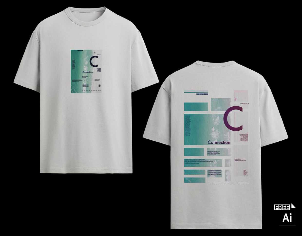 Free A3 Vector Posters & T-shirt Graphics (AI Files) Image 1