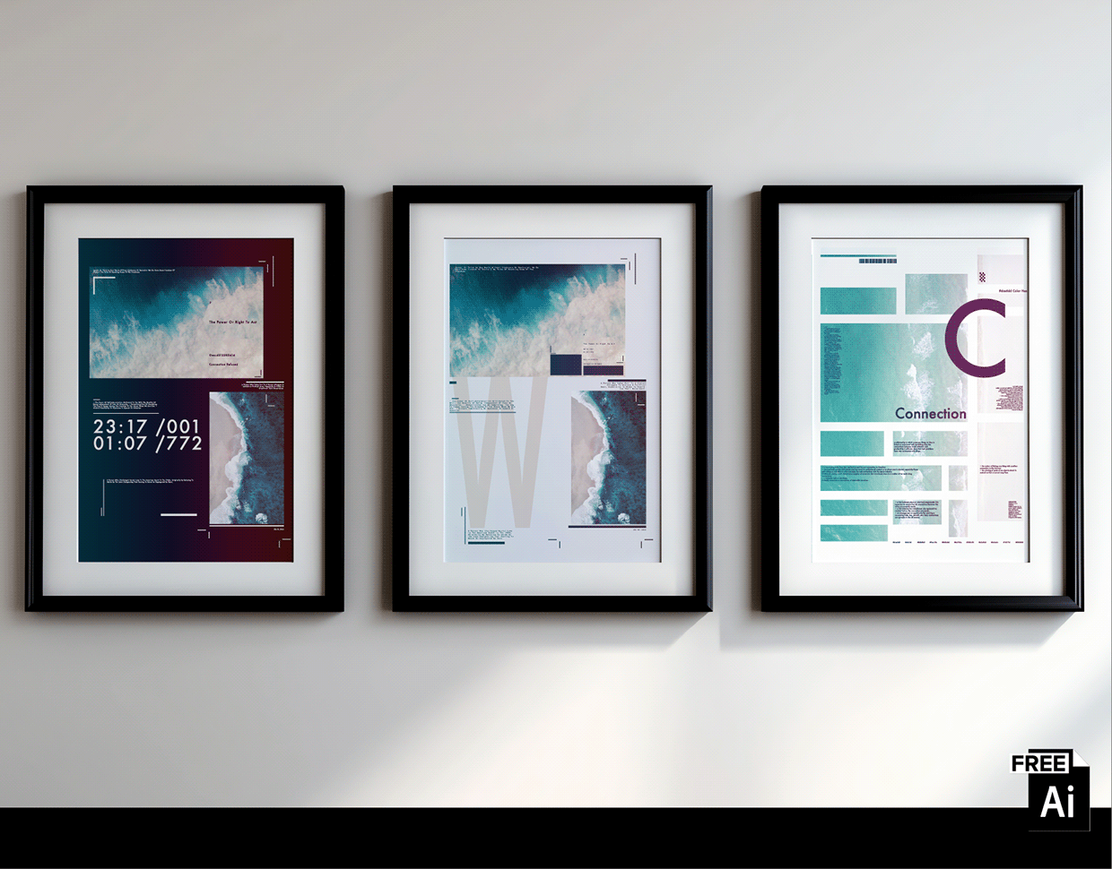 Free A3 Vector Posters & T-shirt Graphics (AI Files) Image 3