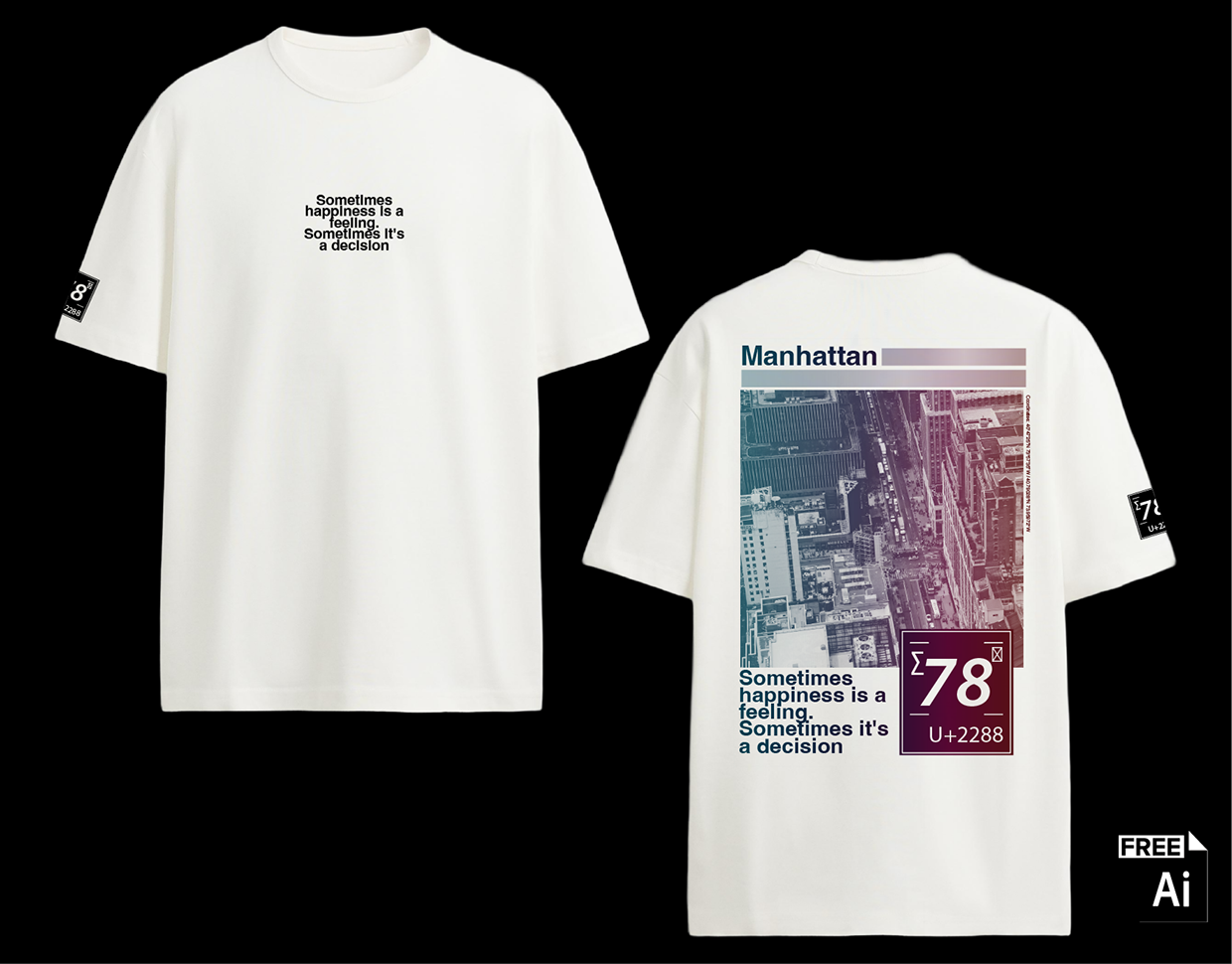 Manhattan: Typographic A3 Poster Collection (Free) Image 2