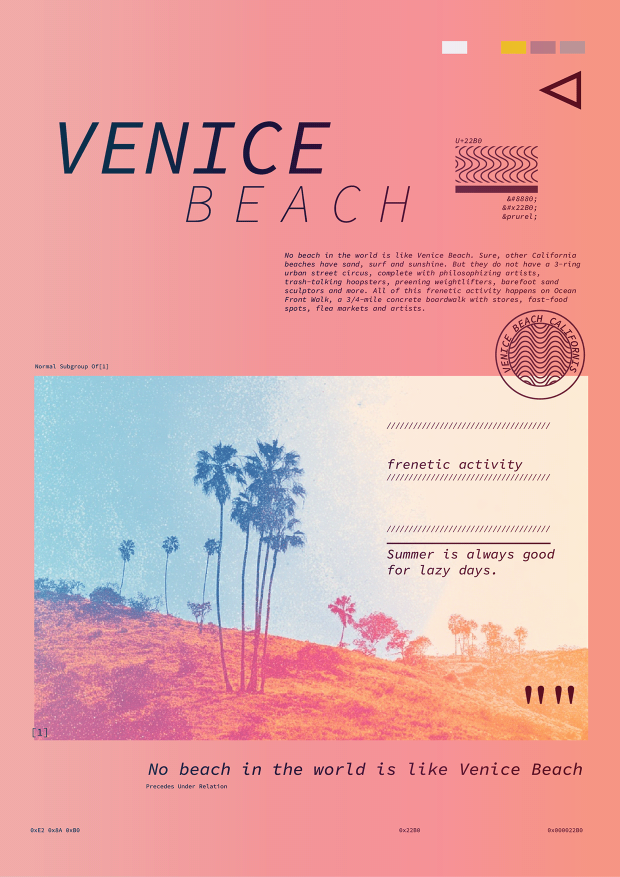 Endless Summer — California Beach Poster Series FREE Image 0