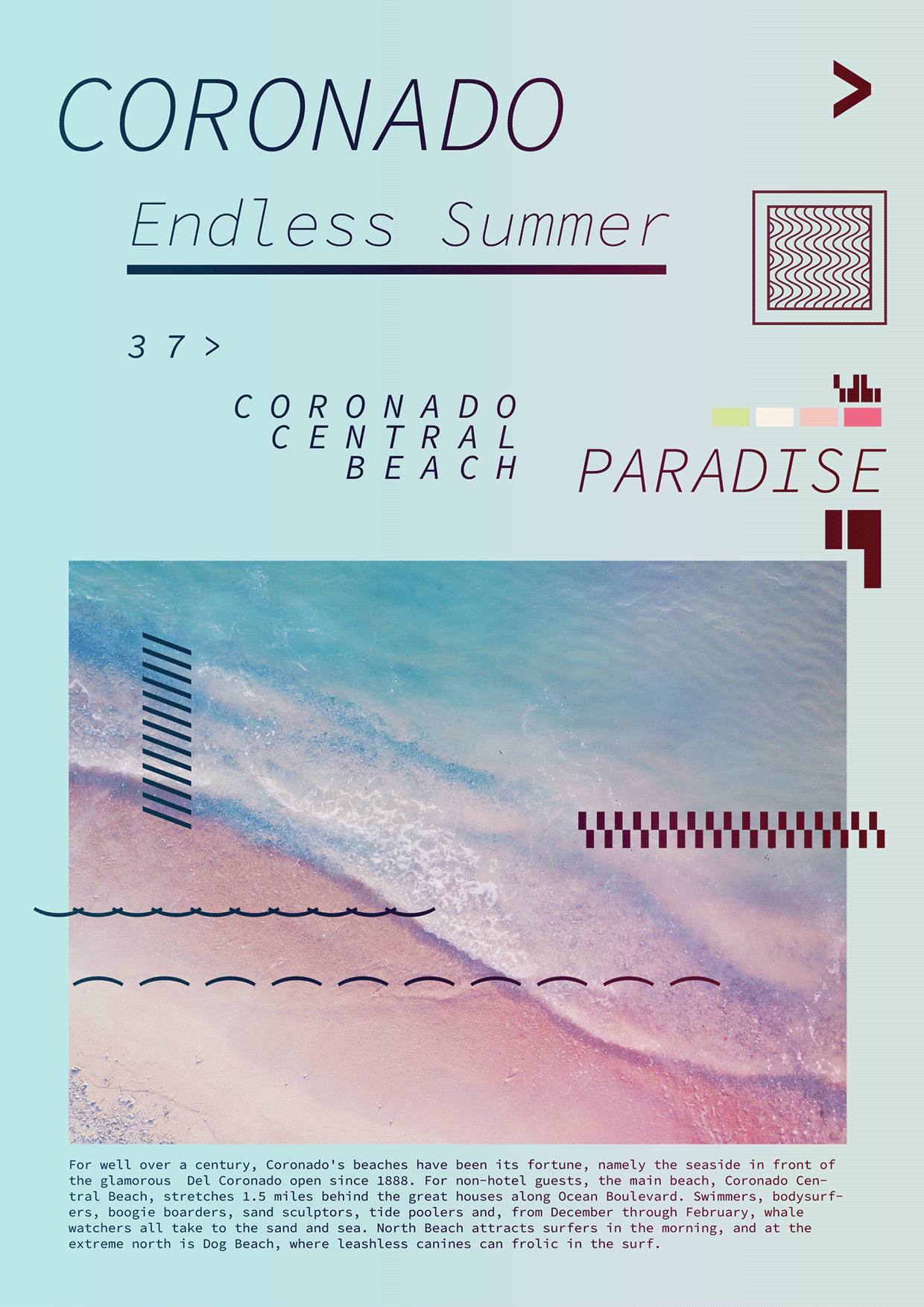 Endless Summer — California Beach Poster Series FREE Image 2