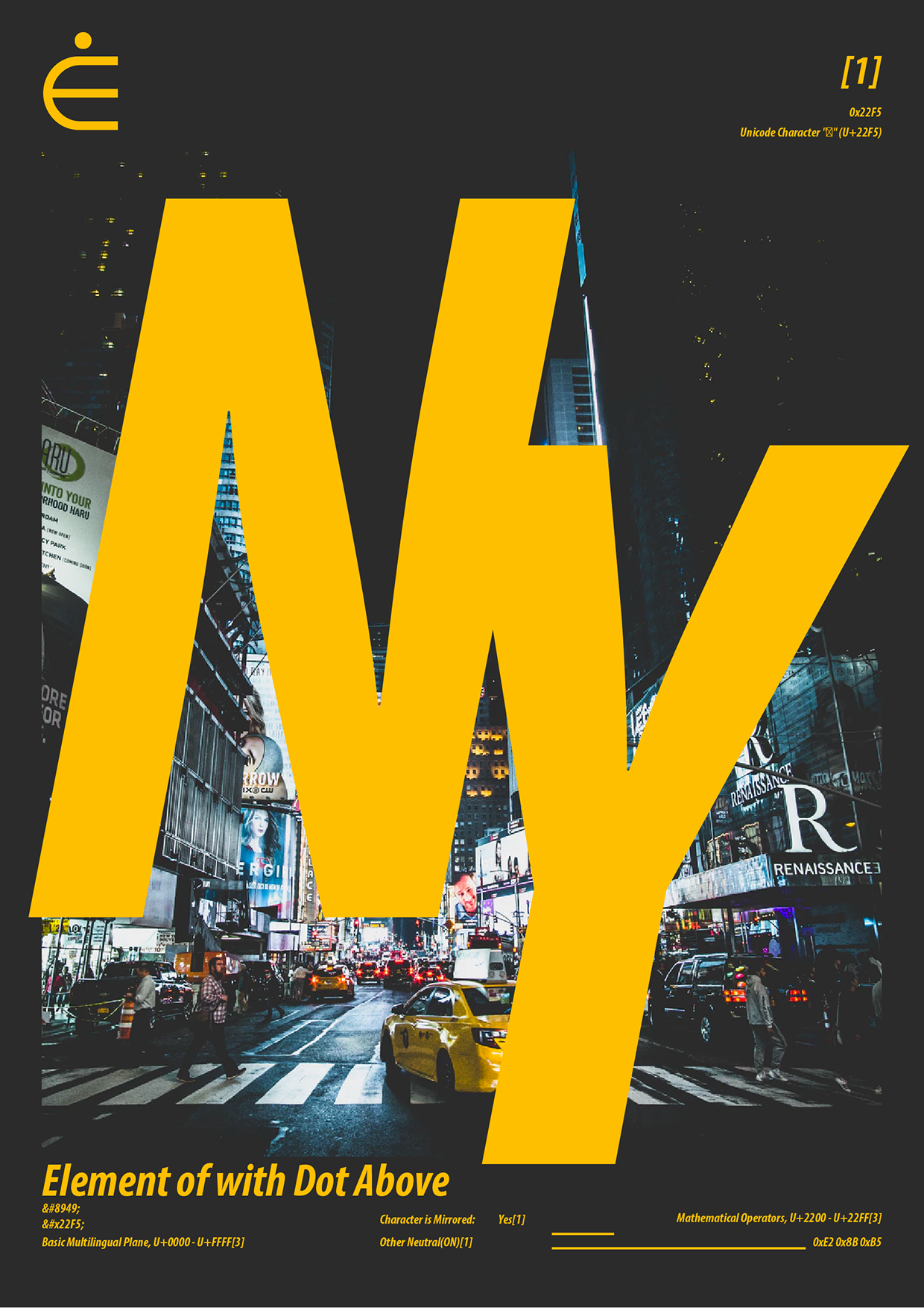 NYC Typography — 8 Poster Collection Image 3