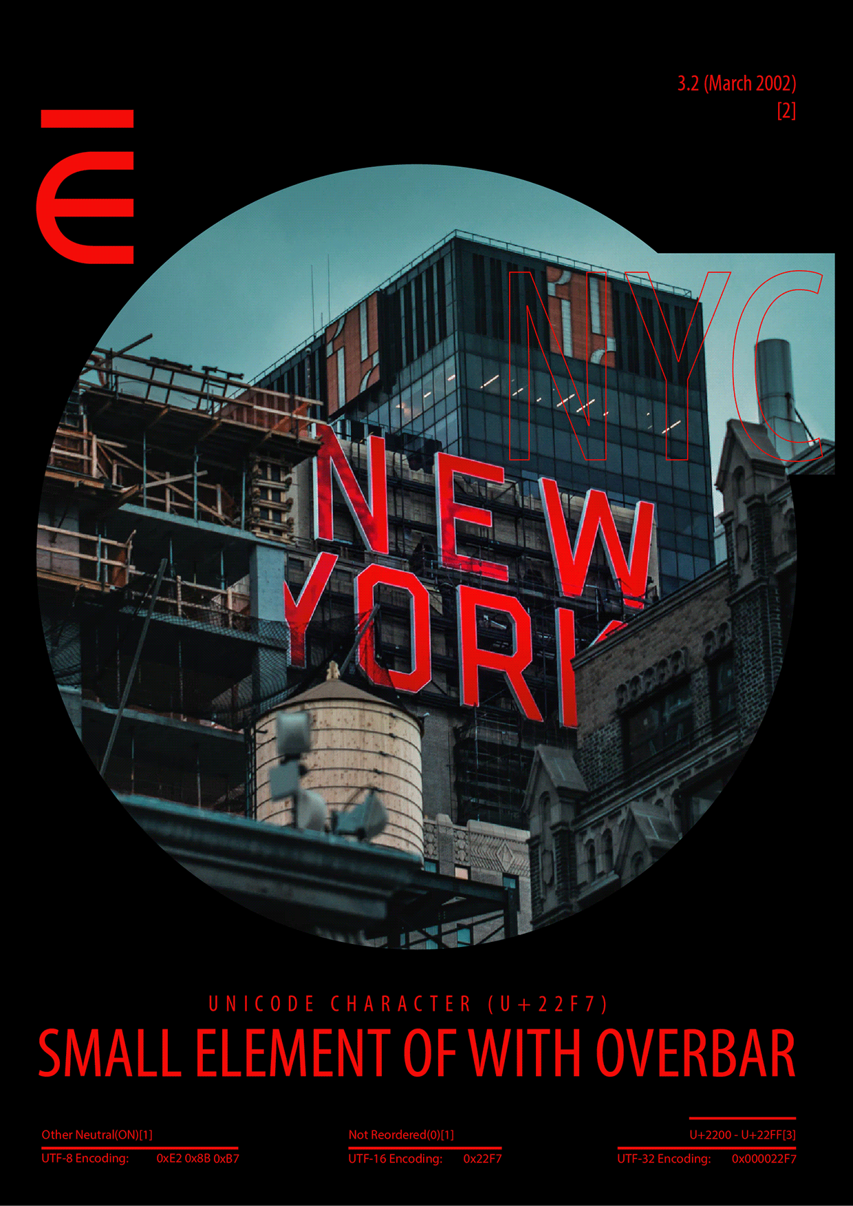 NYC Typography — 8 Poster Collection Image 5