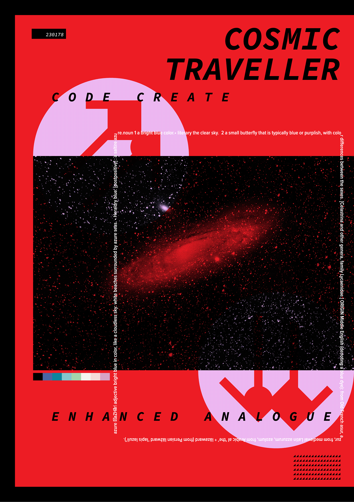 Red Spectrum — 8 Conceptual Posters Image 1