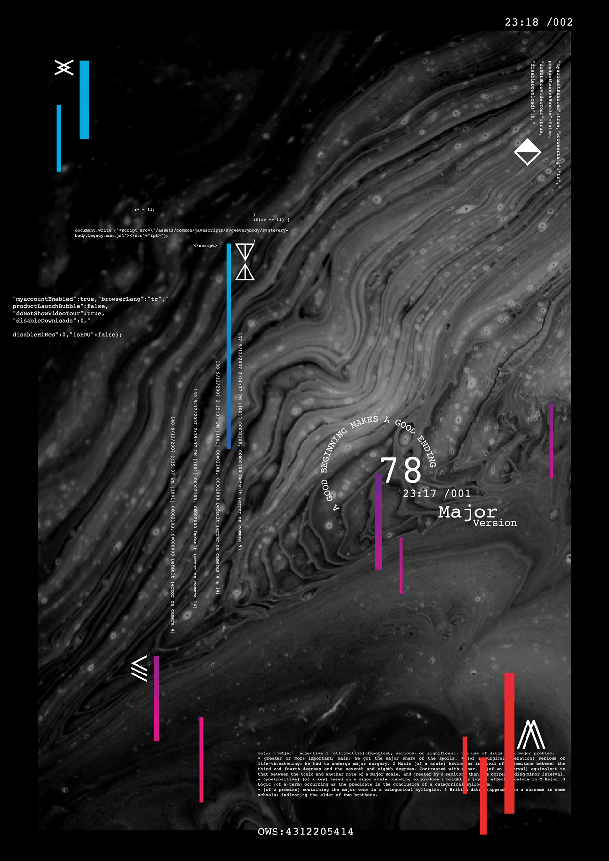 Urban Frequencies — 8 Futuristic Posters (Free AI Pack) Image 1