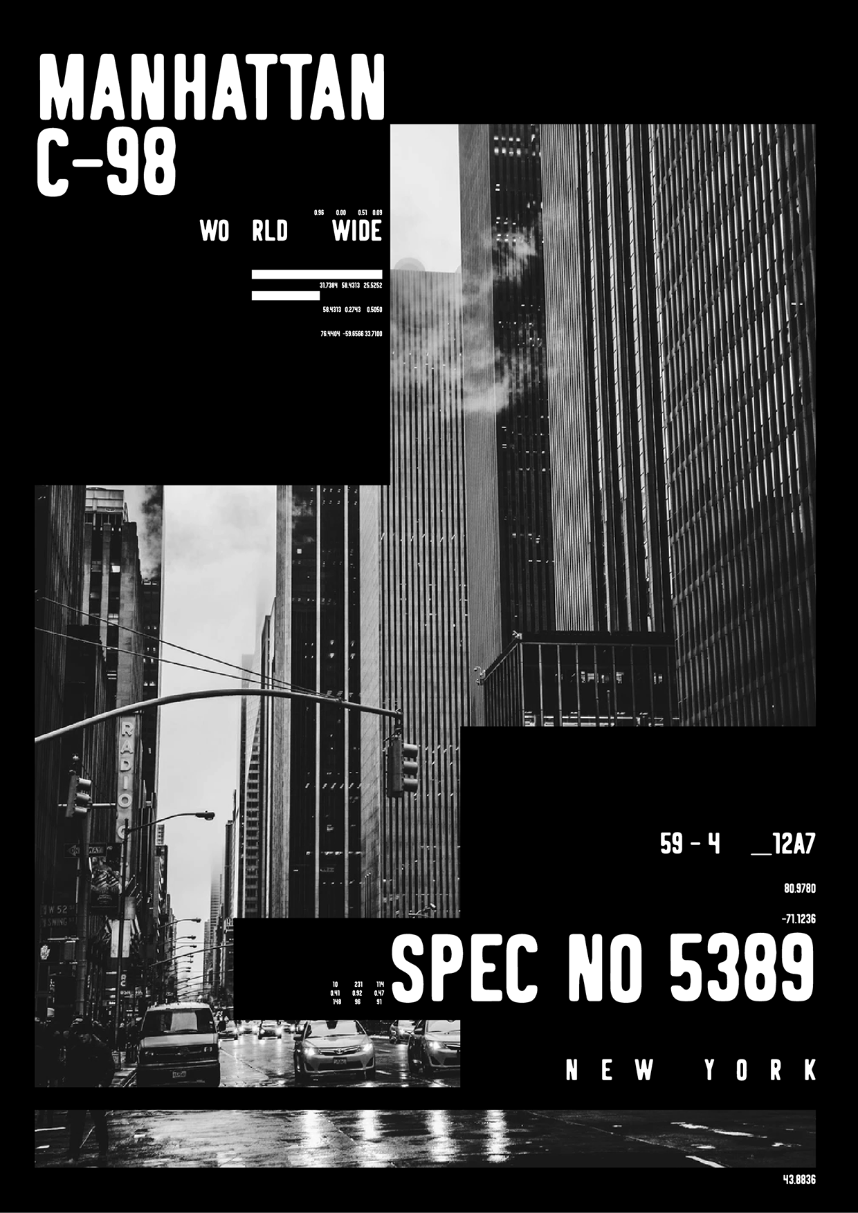 Manhattan Reframed — 8 Free A3 Poster Files Image 3