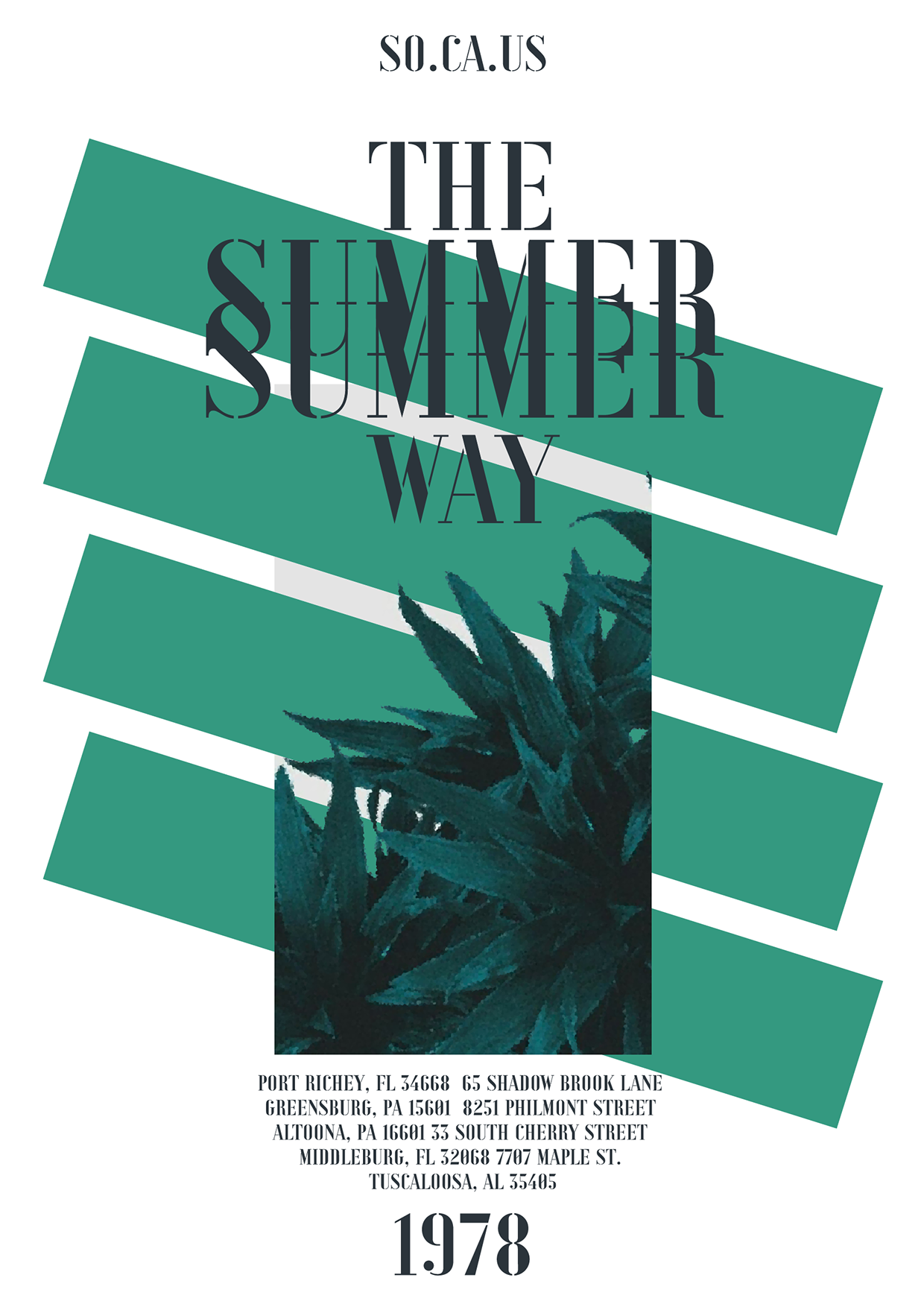 Coastal Grids — 8 Free Experimental Posters (AI Pack) Image 7