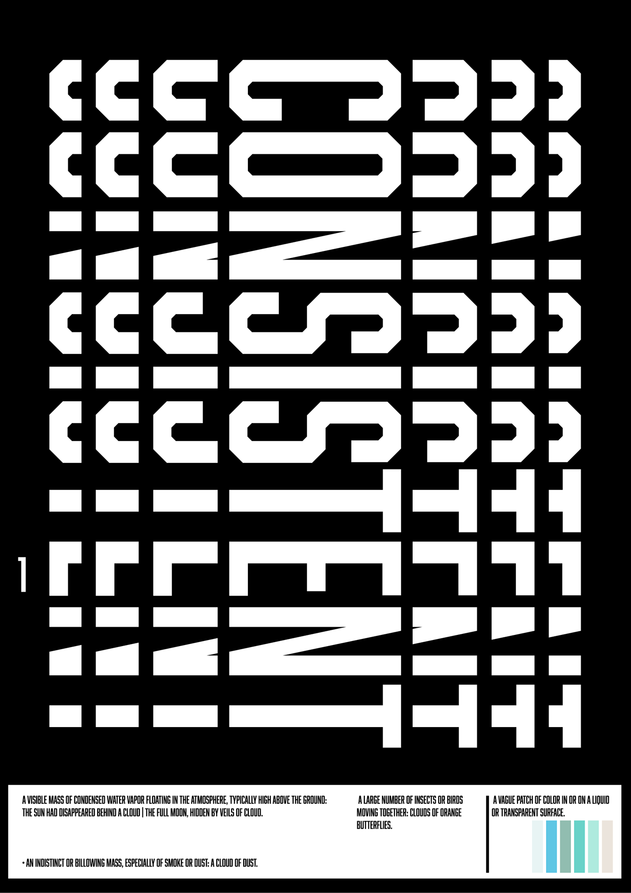 Monochrome Structures — 8 Poster Collection Free AI Image 7