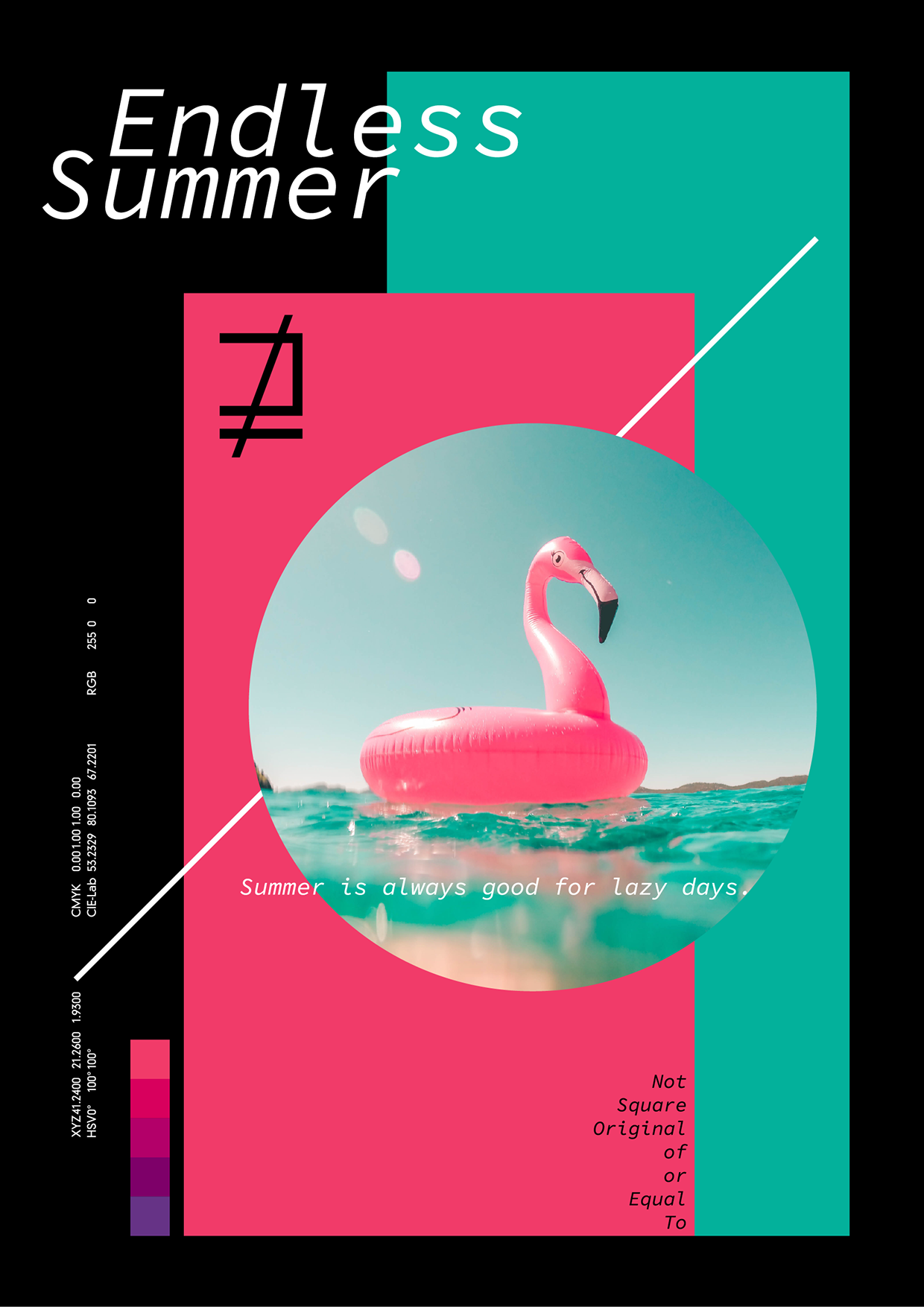Typographic & Abstract Poster Set Image 2