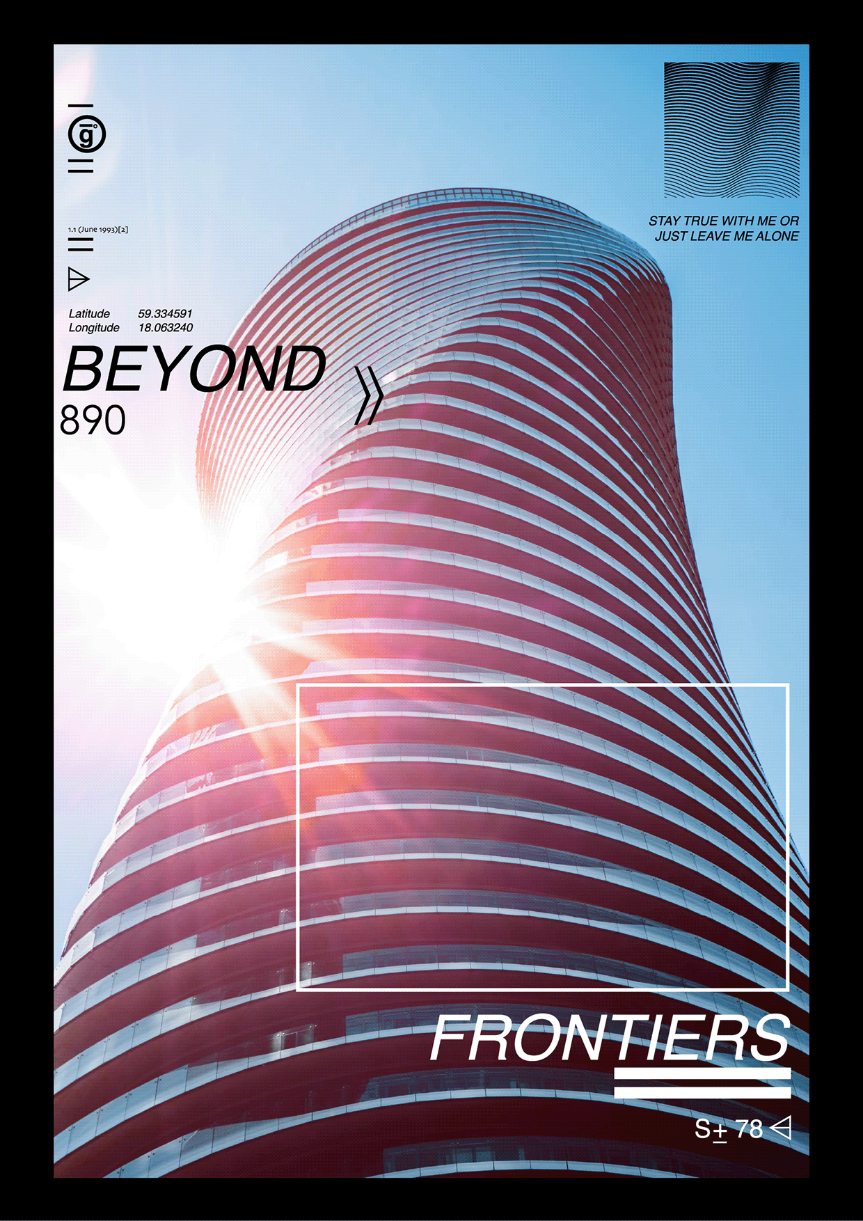Modern Abstract City — Free AI Poster Collection Image 1