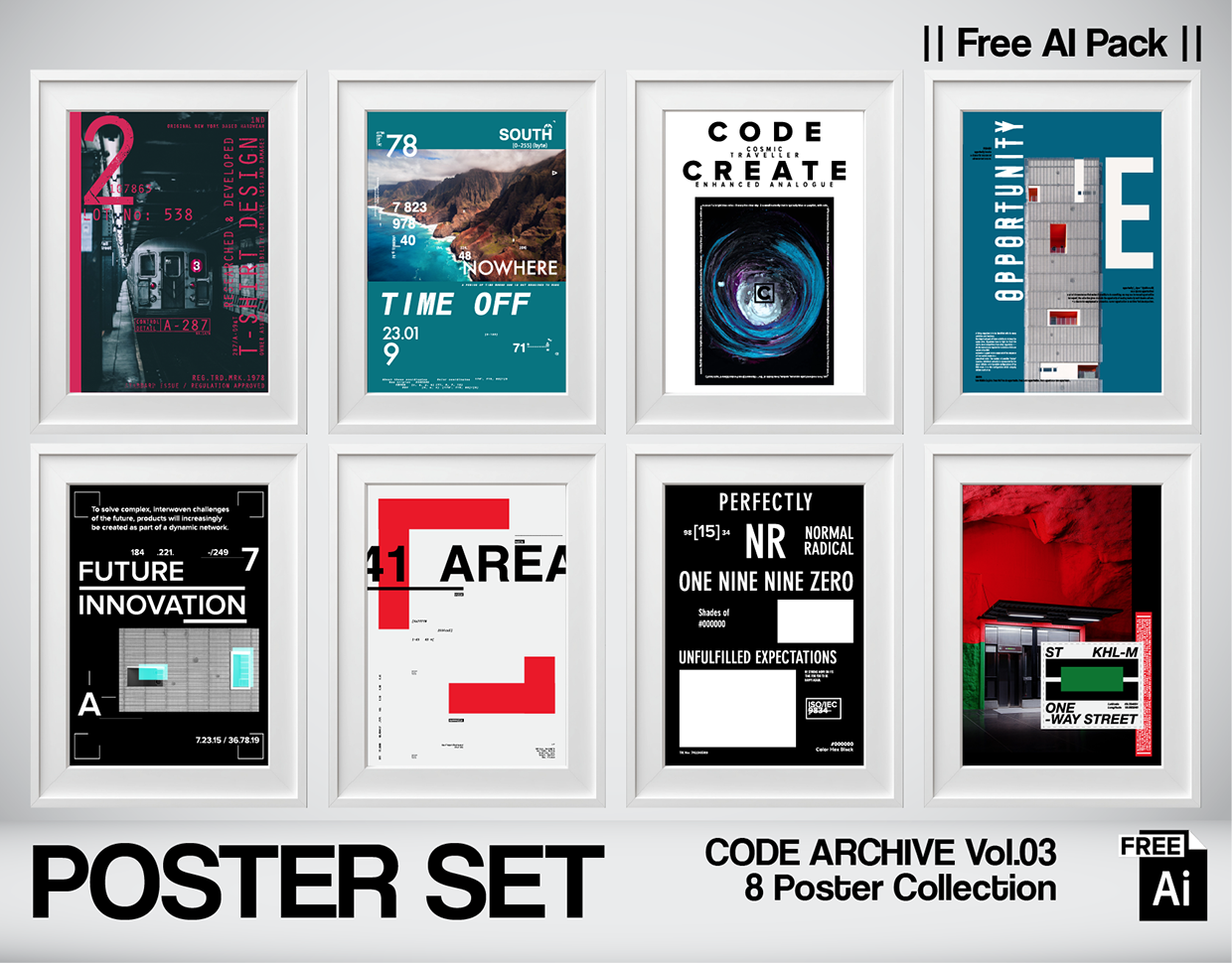 CODE ARCHIVE Vol.03 — Free Vector