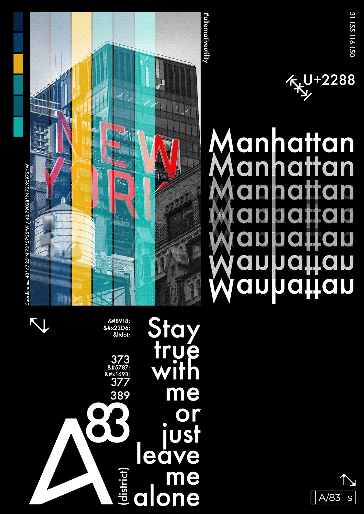 NEW YORK A83 / Urban Codes Series Image 2