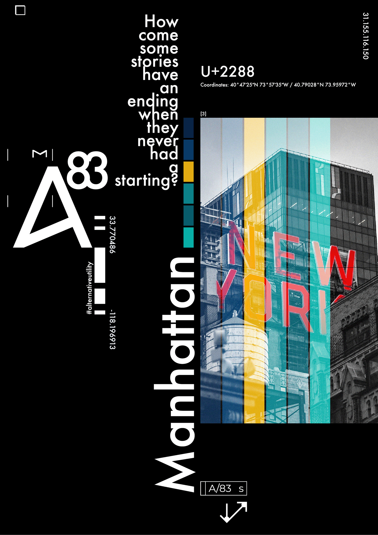 NEW YORK A83 / Urban Codes Series Image 5
