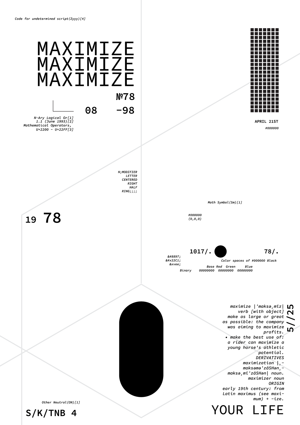 Experimental Typographic Poster Set (Free AI Pack) Image 3