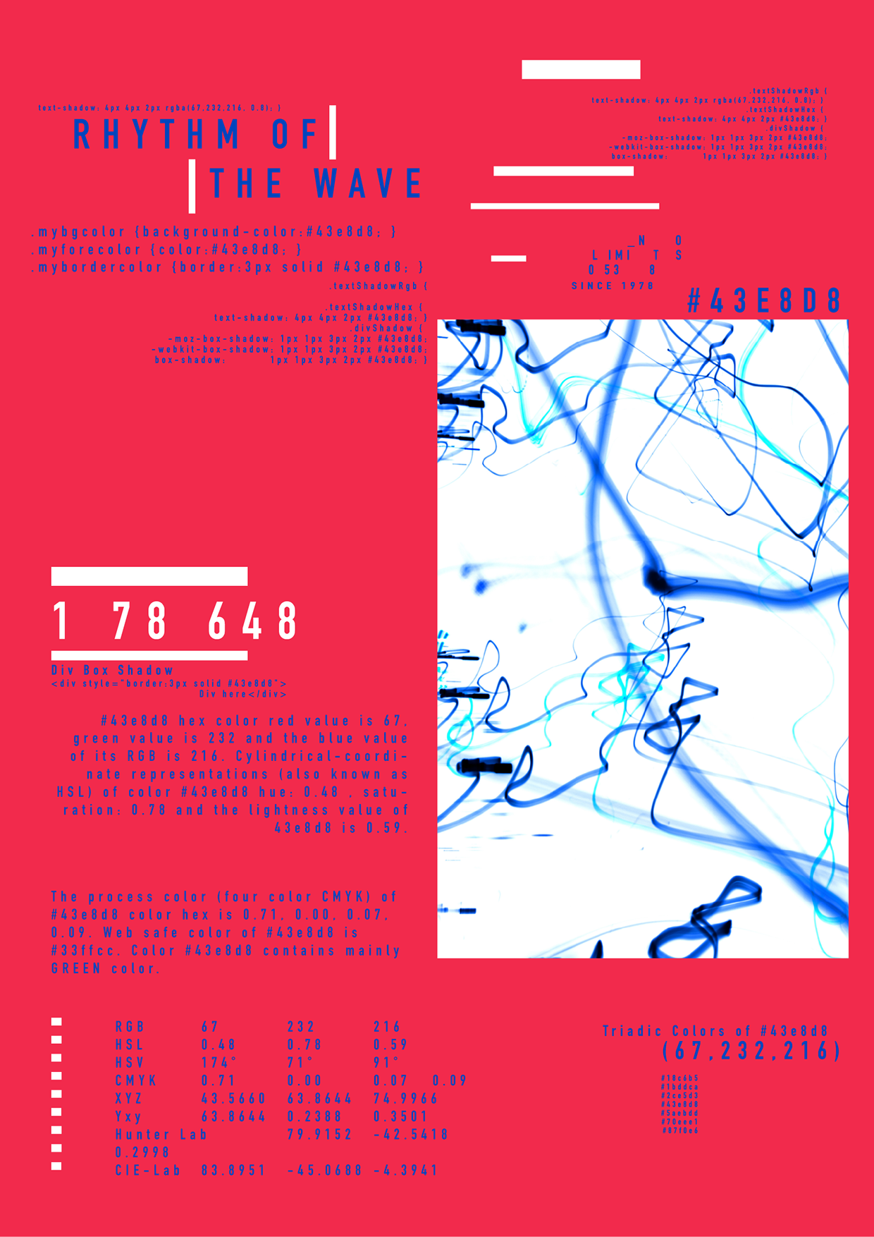 RHYTHM OF THE WAVE — Experimental Poster Collection Image 3