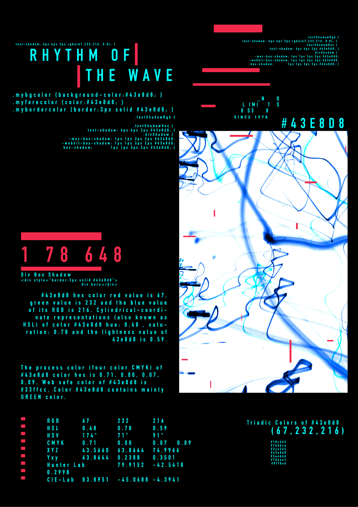 RHYTHM OF THE WAVE — Experimental Poster Collection Image 6