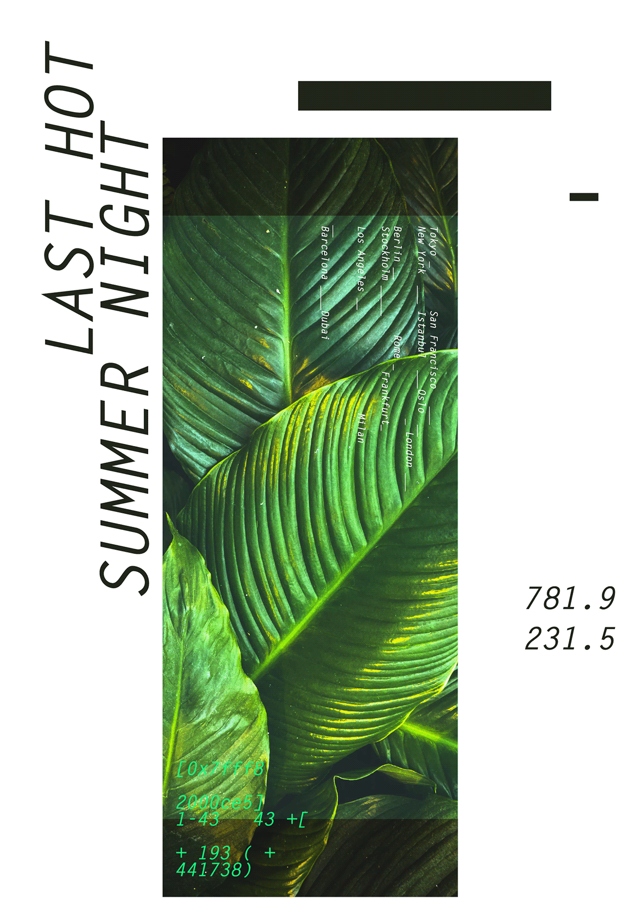 Tropical Syntax — 8 Free AI Posters Image 2