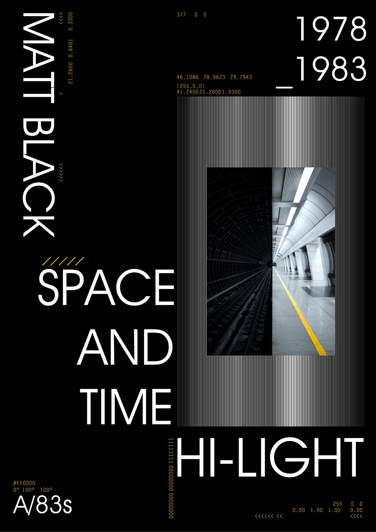 A/83S Experimental Poster Series Image 6