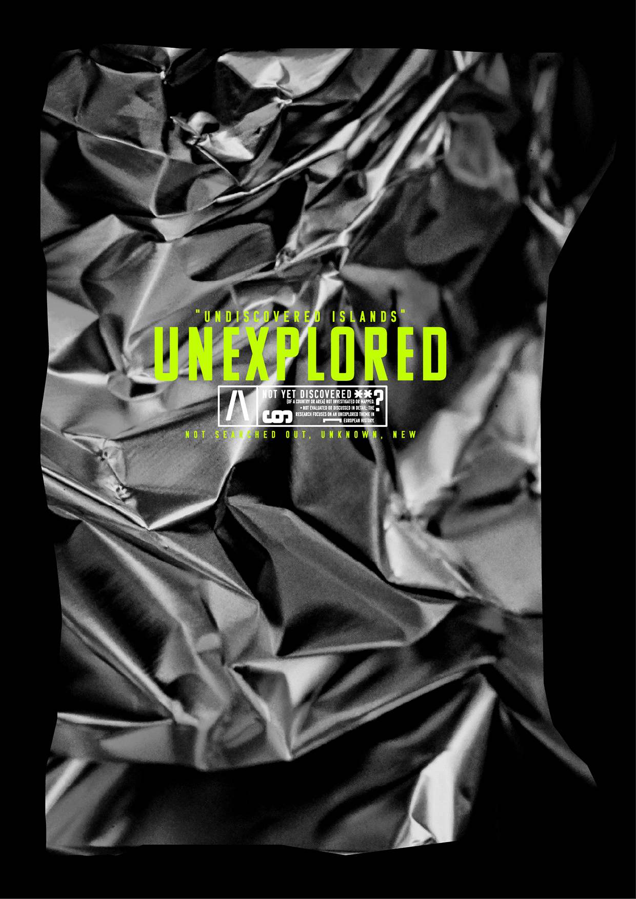 UNEXPLORED — Urban Distortion Poster Series Image 2