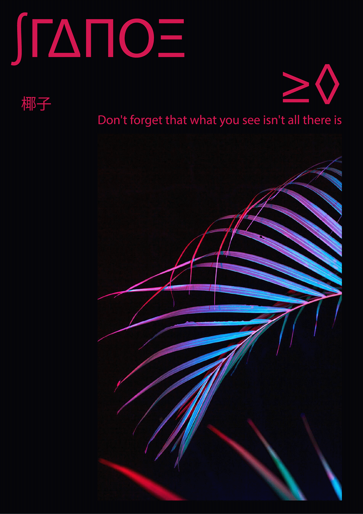 DARK FRAMEWORK — Experimental Poster Set Image 0