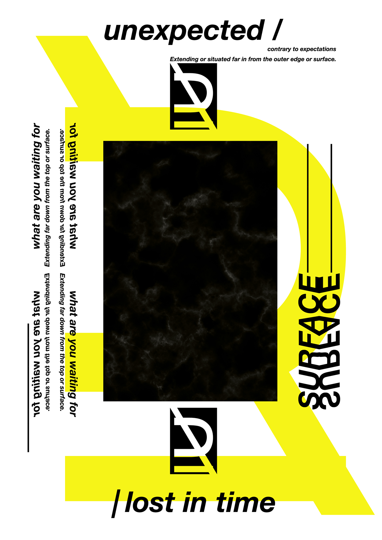 DARK FRAMEWORK — Experimental Poster Set Image 2