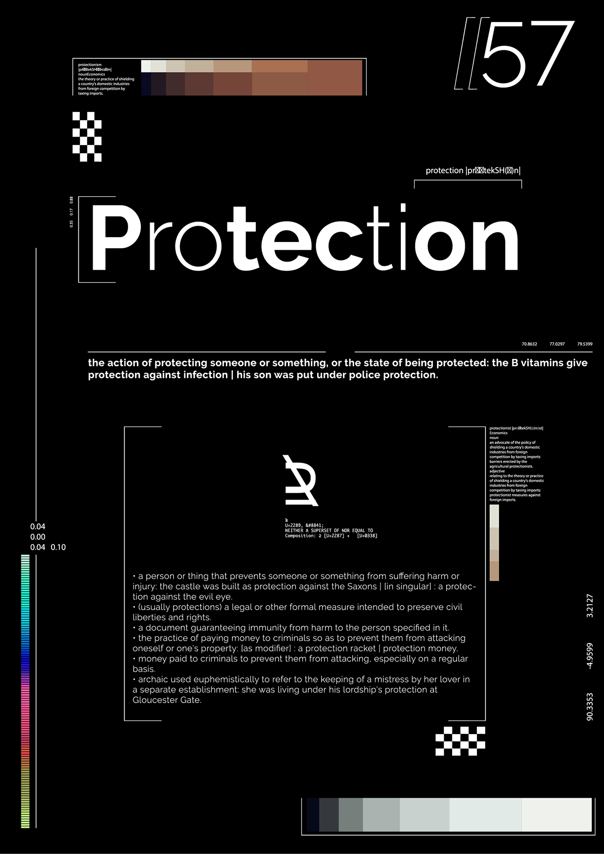 DARK FRAMEWORK — Experimental Poster Set Image 7