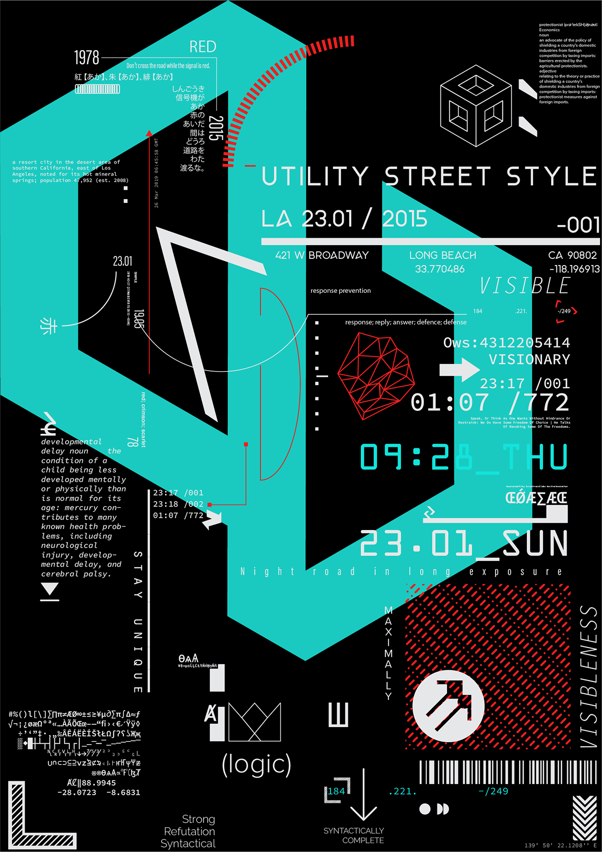 NEO-URBAN - Street Style Typography and Utility Posters Image 0