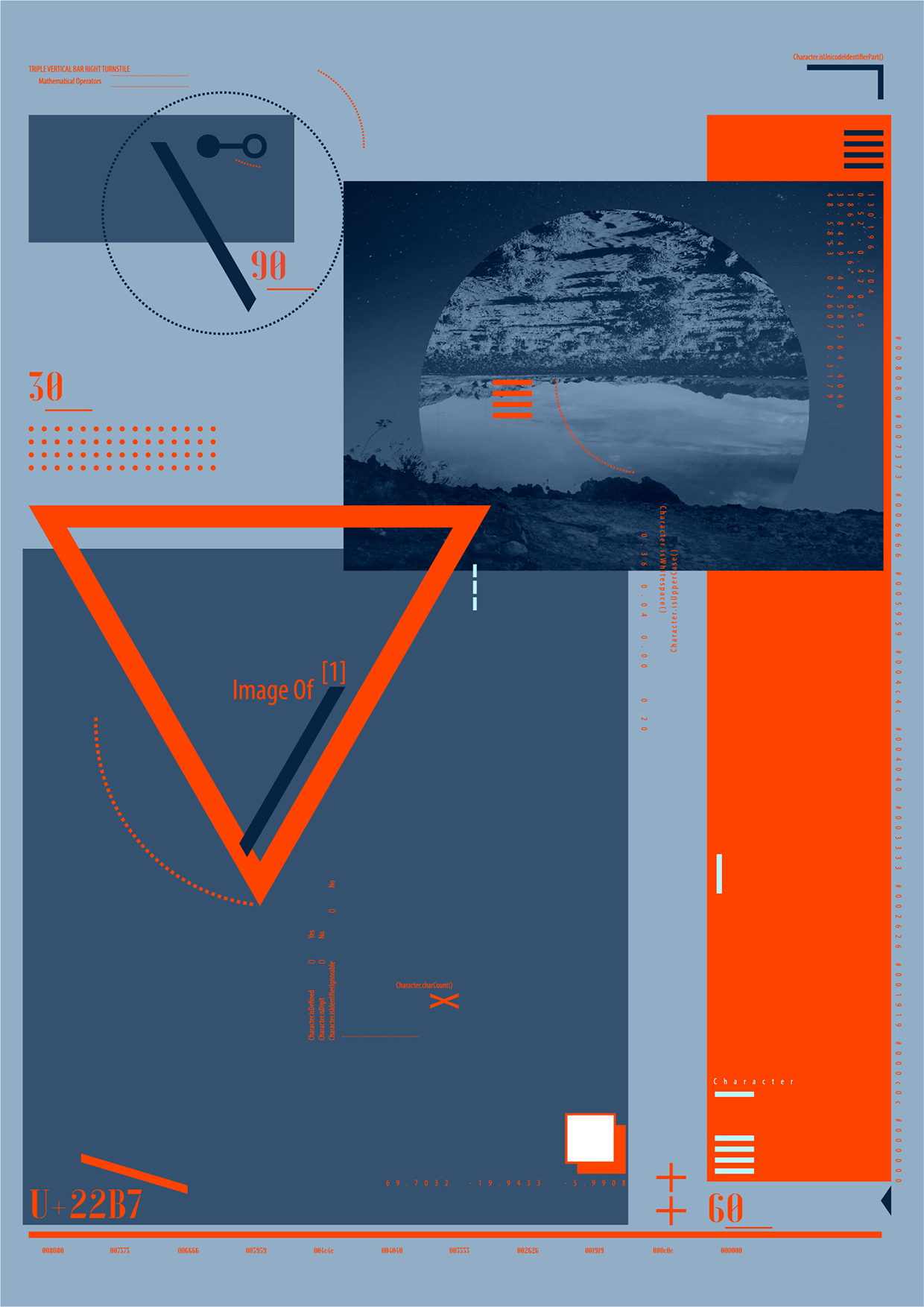 CHROMATIC GEOMETRY - Abstract Gradient Vector Image 5