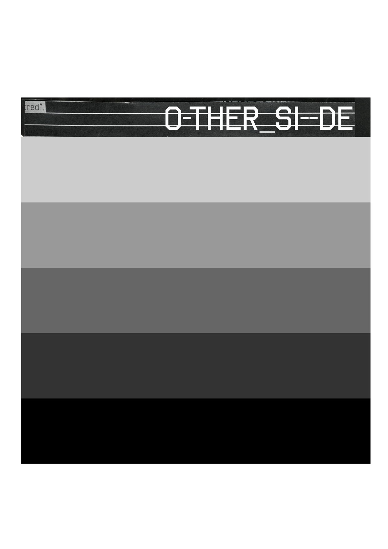 RAW SIGNAL - Experimental Typography and Mixed Media Image 5