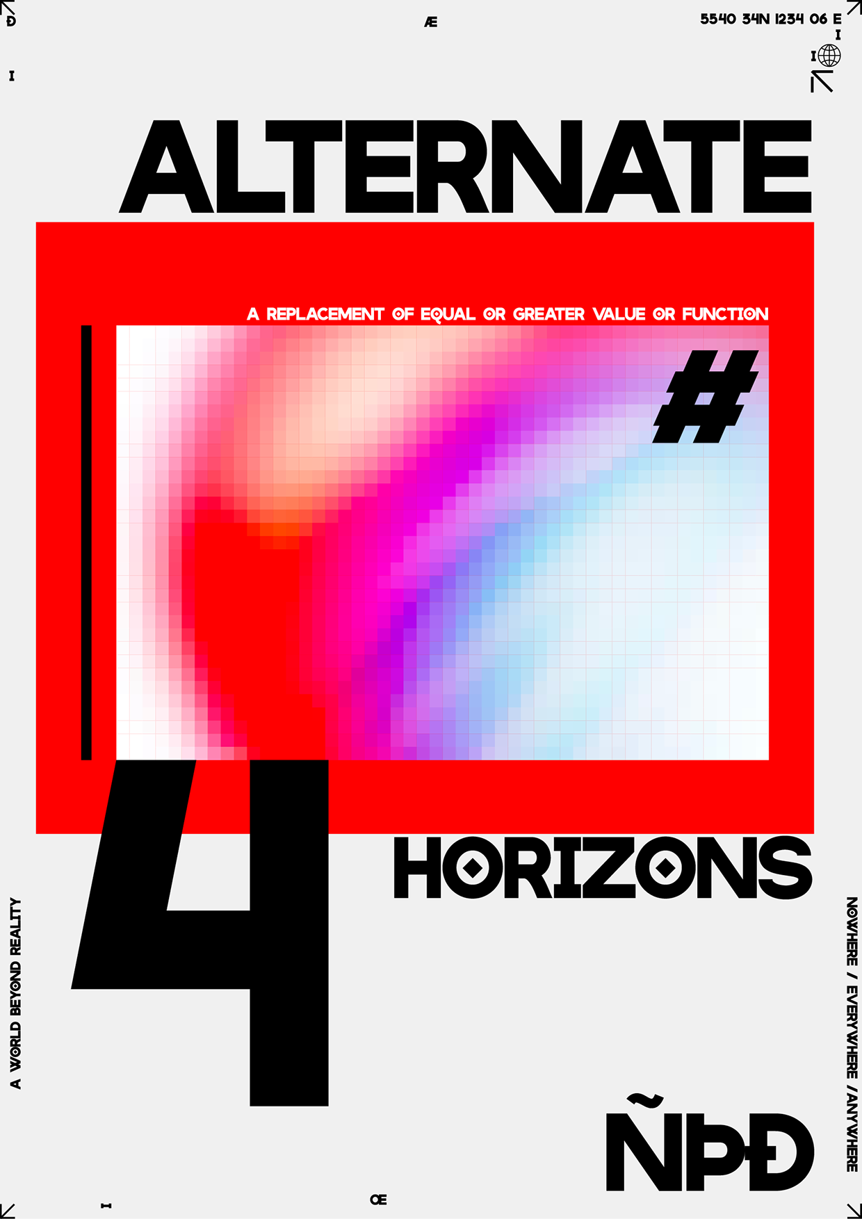 NEO-SWISS Gradient Type FREE POSTER Image 3
