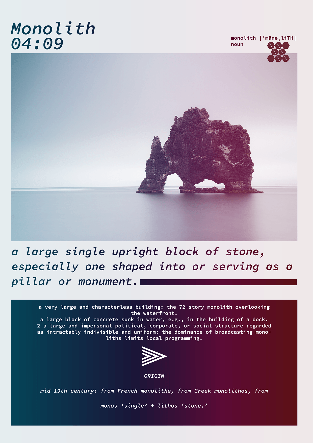 CONCEPTUAL FLOW Monolith, Psychic and Dualism Image 1