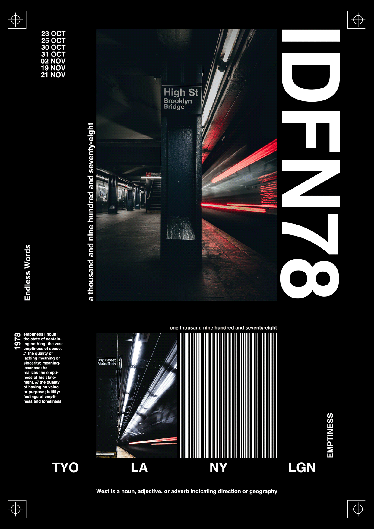 DENIED / NOWHERE — 8 Free Experimental AI Posters Image 2