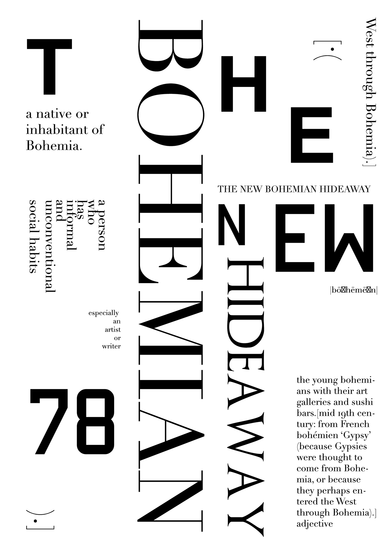 INSIGHT / NO TIME — 8 Free Typographic AI Posters Image 4