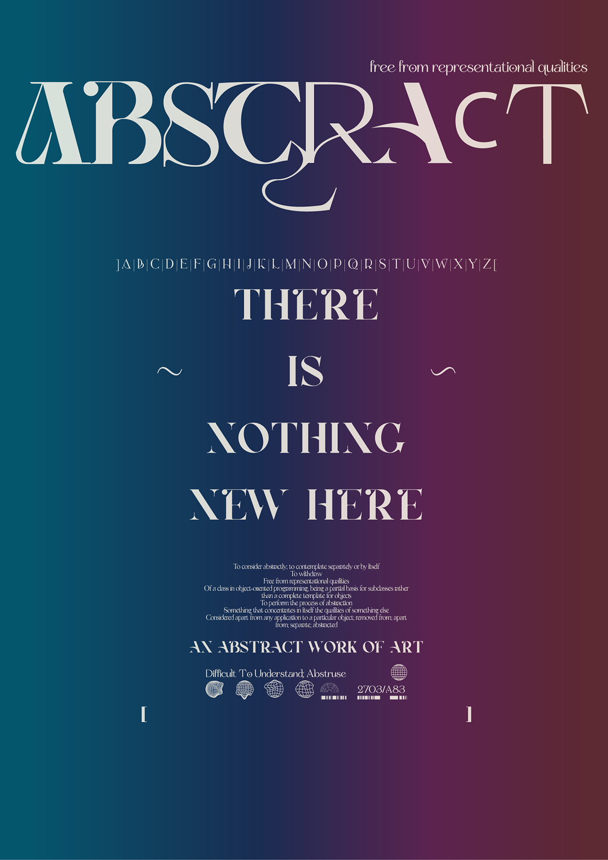 VISUAL THEORIES — A System of Structured Posters Image 7