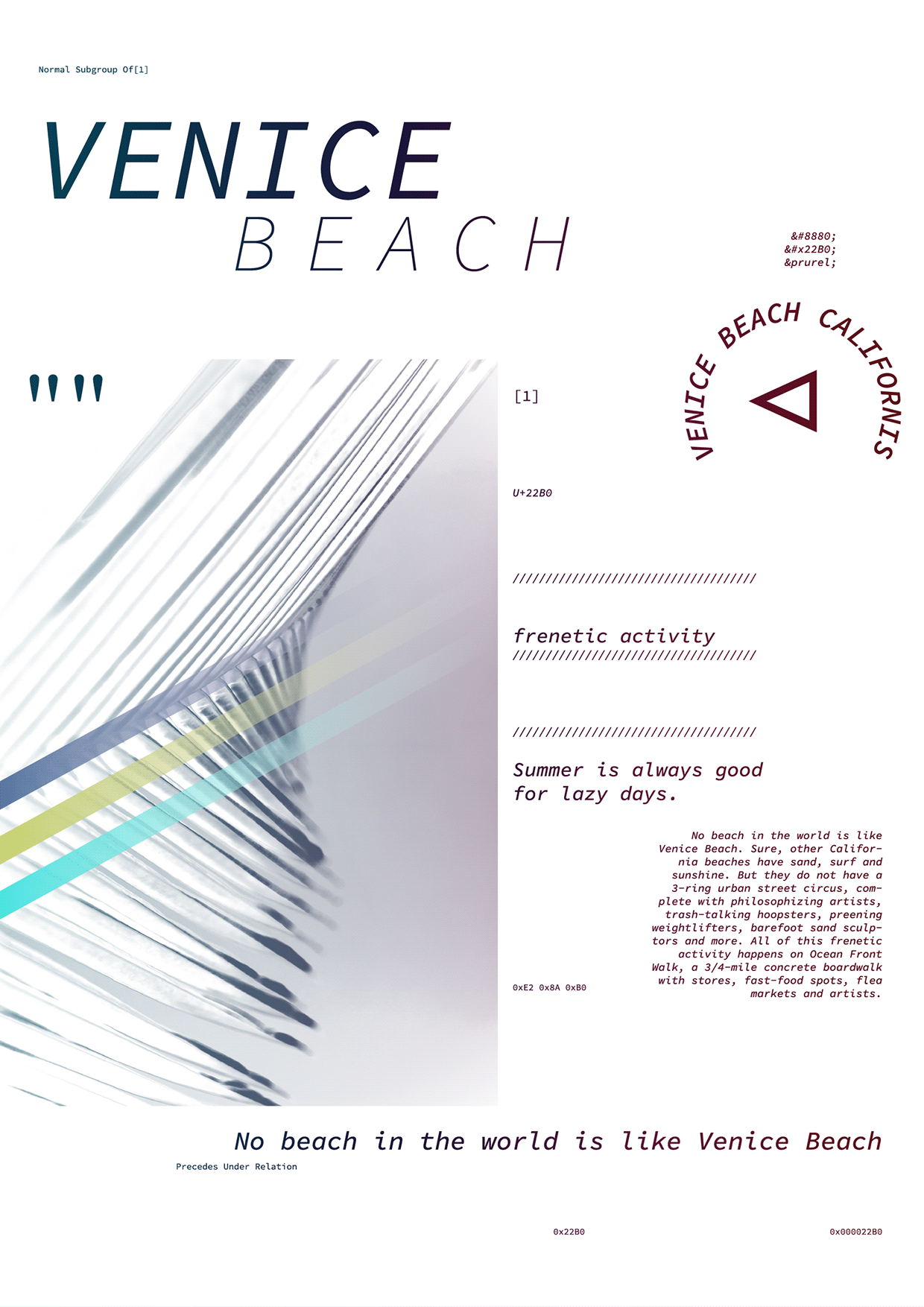 COASTAL INDEX — A Modular Poster Series FREE AI Files Image 2