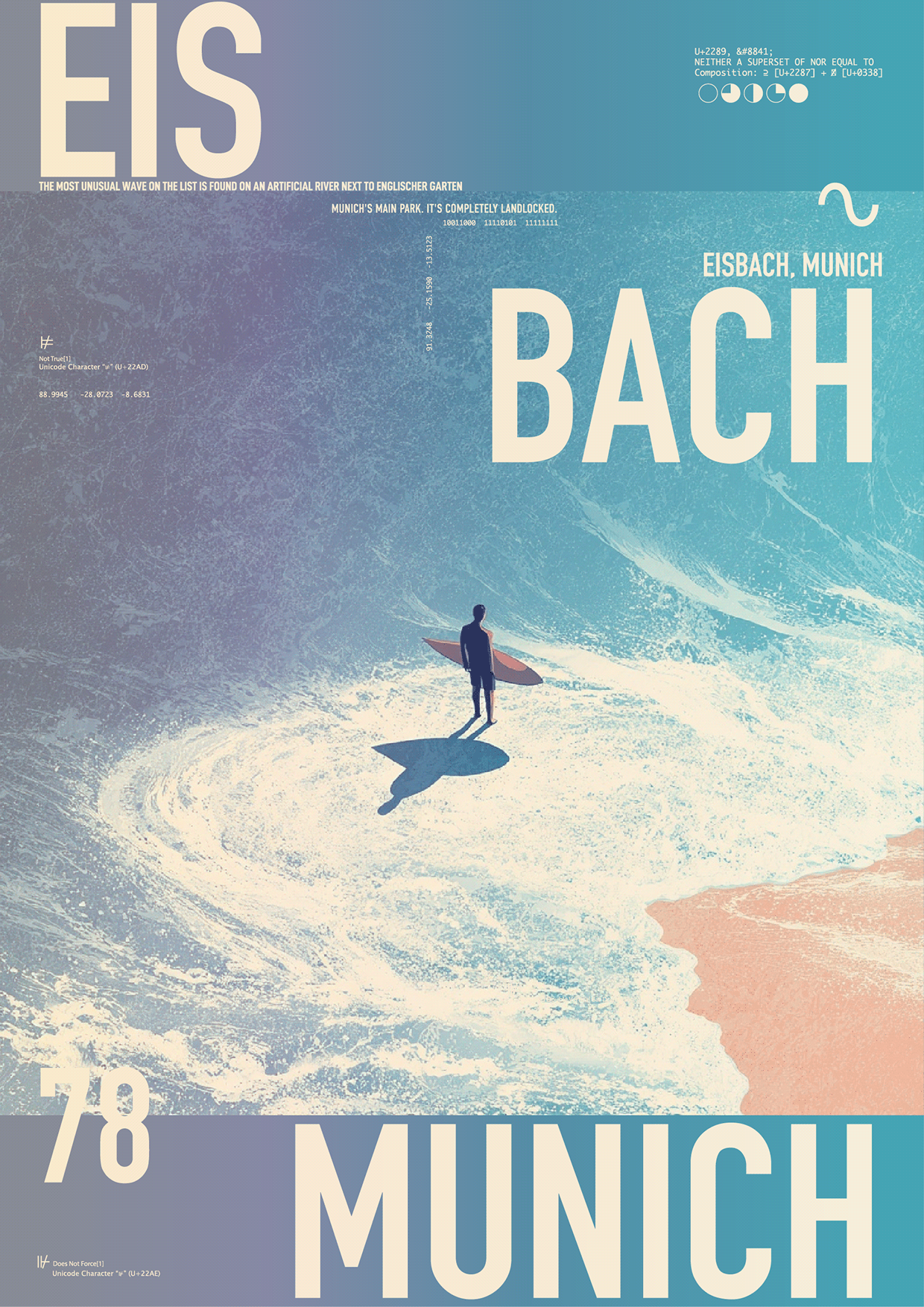 Pacific Signal — Experimental Poster Series Image 0