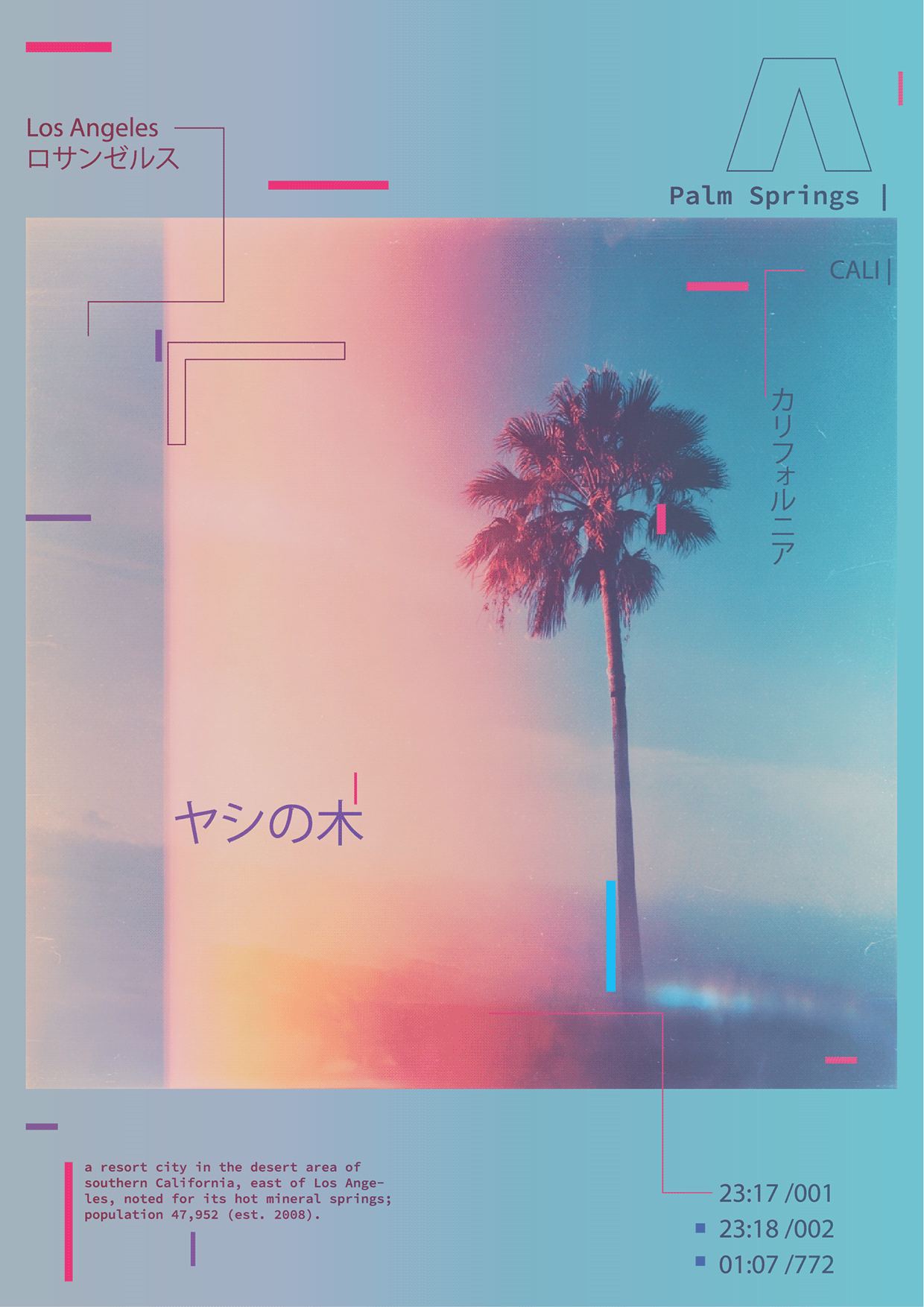 Pacific Signal — Experimental Poster Series Image 1