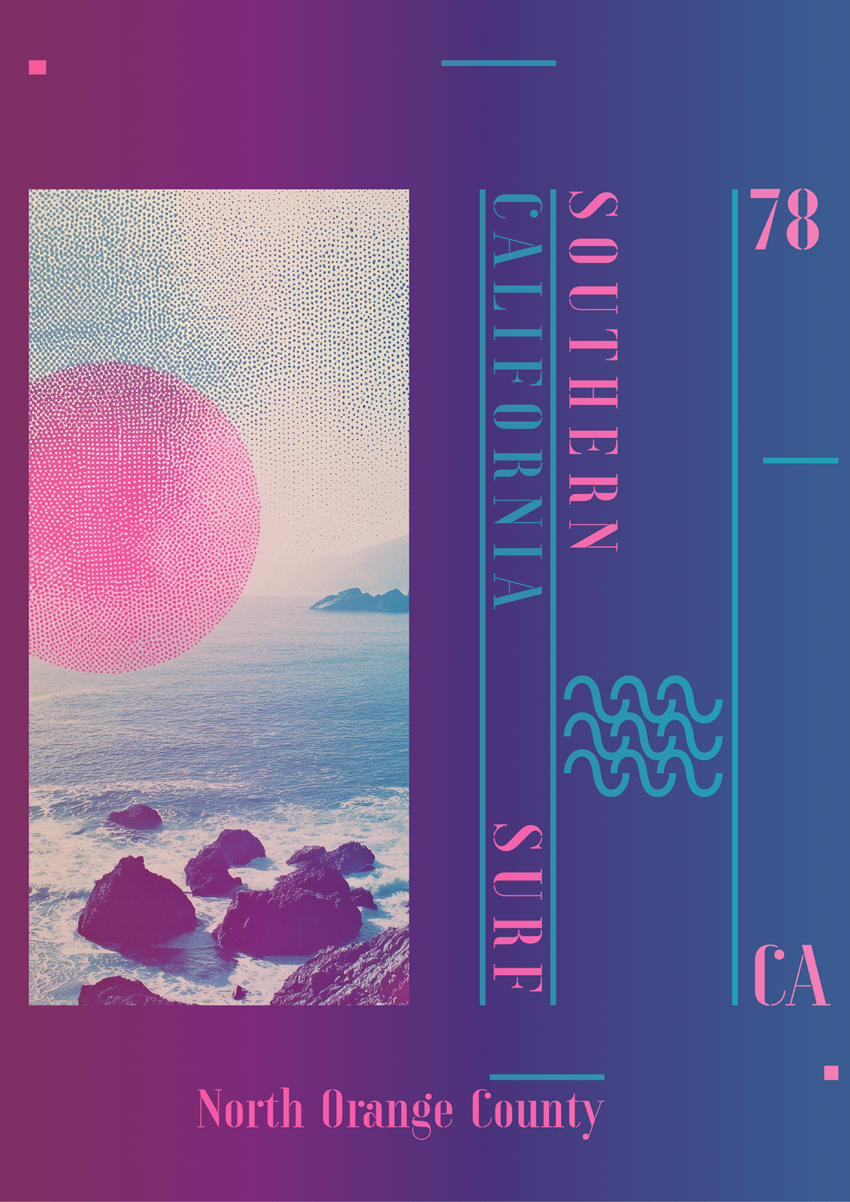 Pacific Signal — Experimental Poster Series Image 4