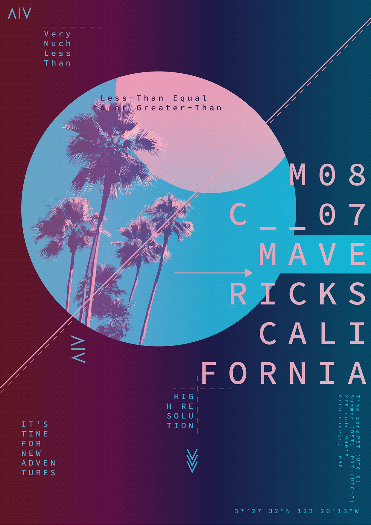 Pacific Signal — Experimental Poster Series Image 5