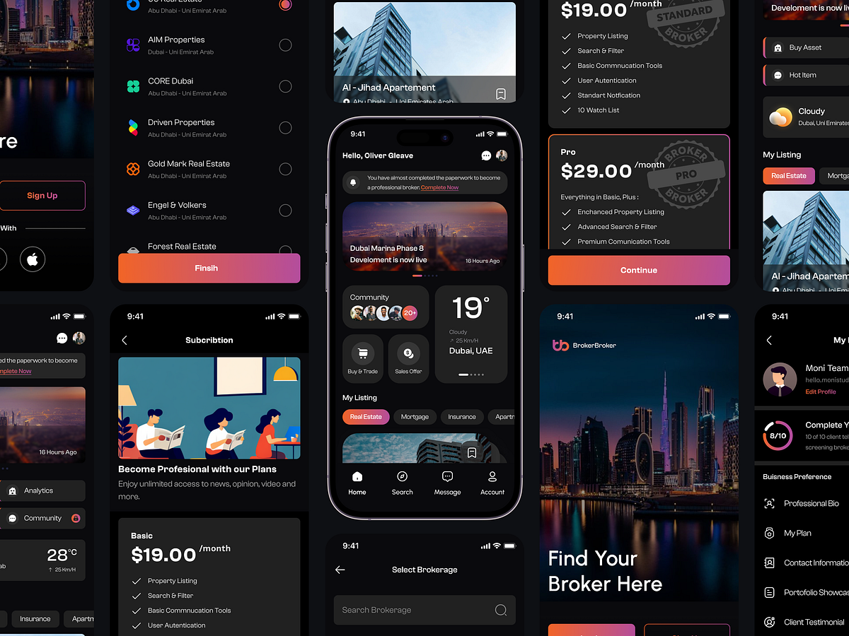 Rebrok - Broker Property & Community Platform