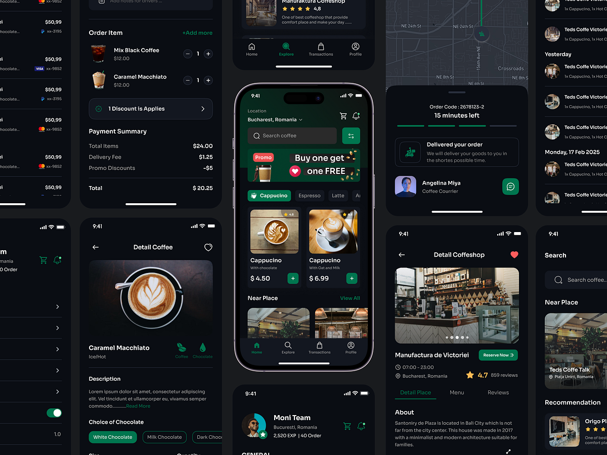 CoffeQu - Coffe Shop Mobile App ☕️