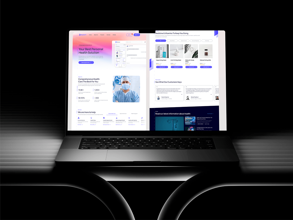 Doctor - Health Care Doctor Solution Website