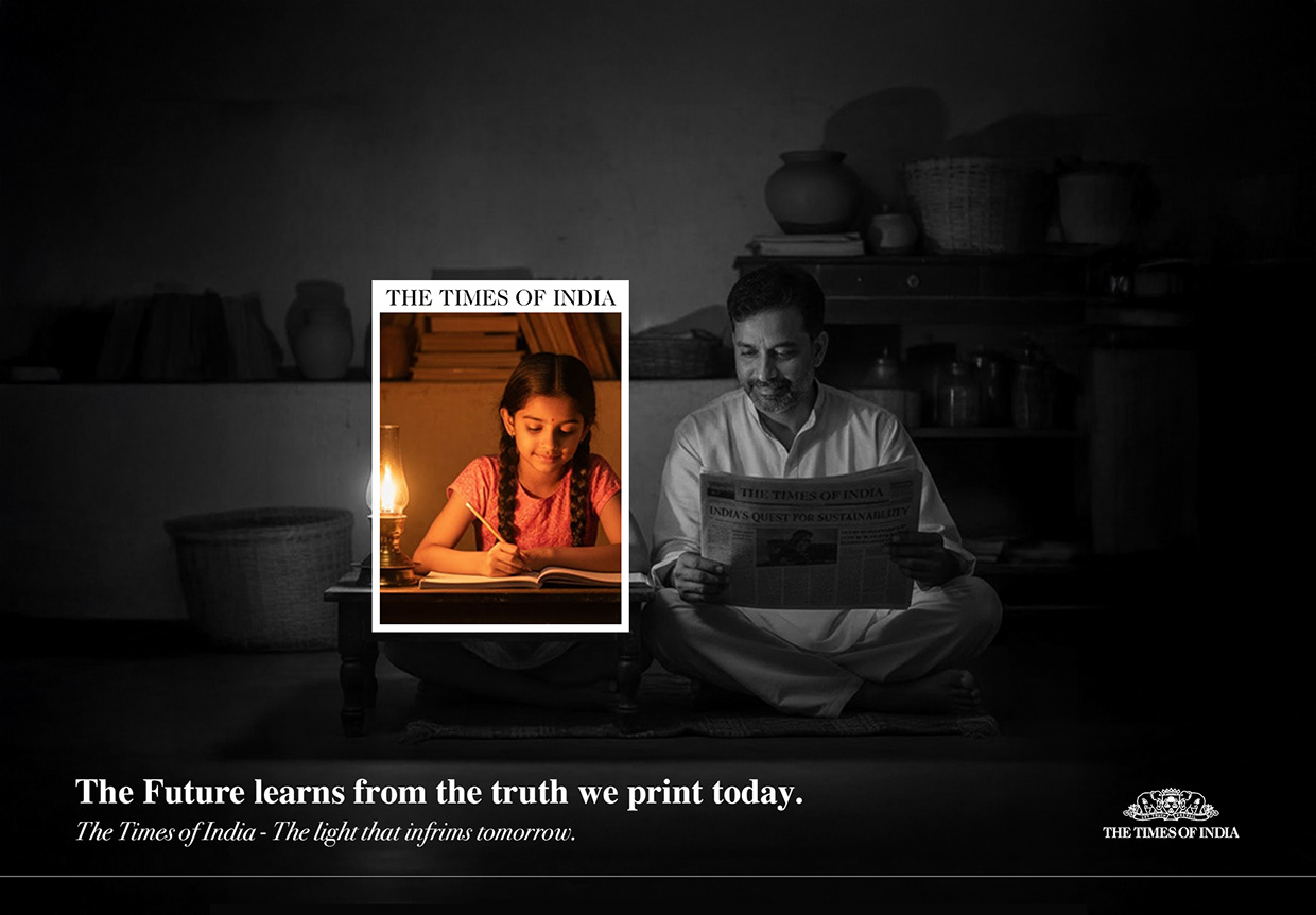 The Frame of Truth - A Campaign for The Times of India Image 1