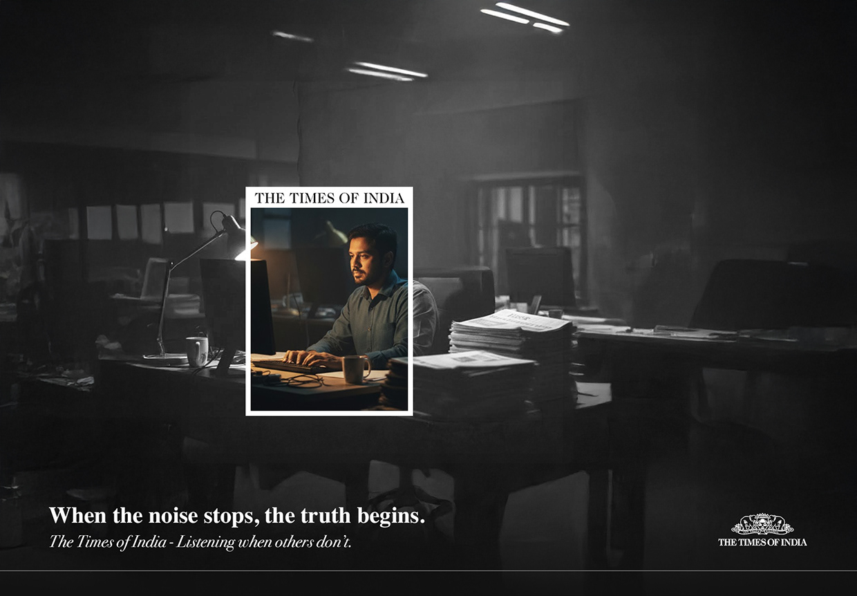 The Frame of Truth - A Campaign for The Times of India Image 2