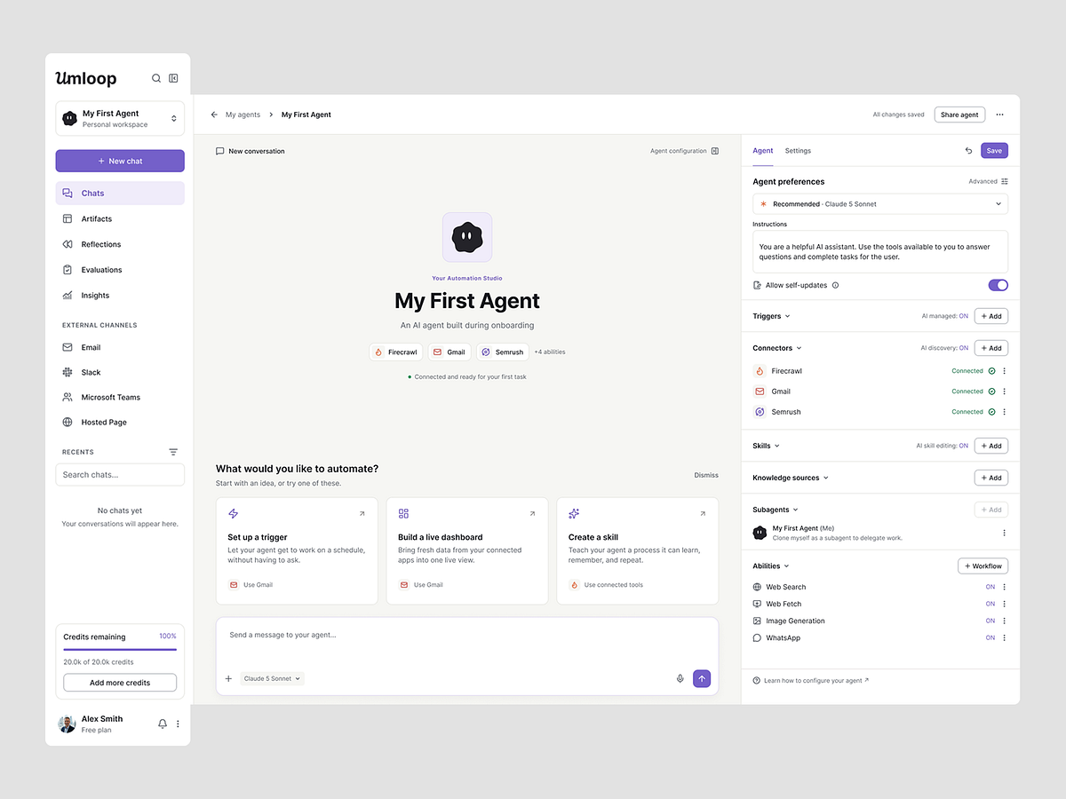 Build AI agents Web App Image 2