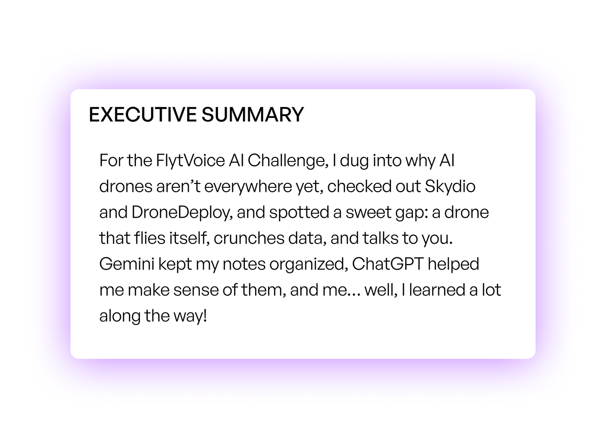 FlytVoice AI | UX research for Flytbase Image 0